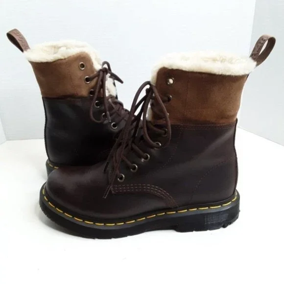 Dr. martens women's 1460 kolbert snow boot hot sale